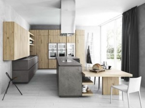 nội thất nhà bếp bằng gỗ
